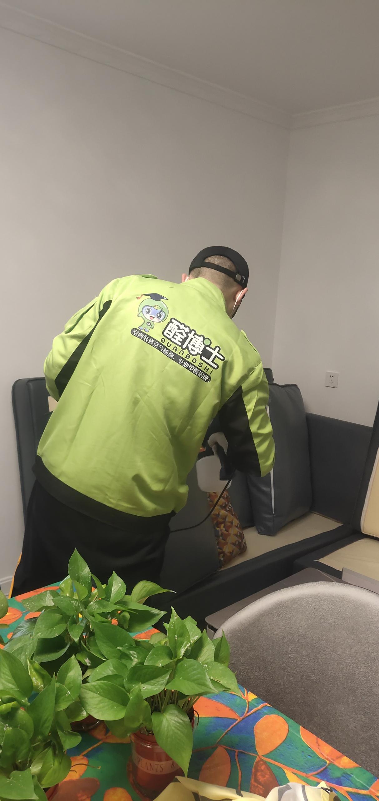 于洪园艺小区除甲醛甲醛治理公司